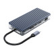 Orico докинг станция Type-C Docking Station Power Distribution 3.0 100W - HDMI, Type-C x 1, USB3.0 x 3, USB 2.0 x 1, LAN, SD, VGA, Audio - WB-11P-GY Orico докинг станция Type-C Docking Station Power Distribution 3.0 100W - HDMI, Type-C x 1, USB3.0 x 3, USB 2.0 x 1, LAN, SD, VGA, Audio - WB-11P-GY