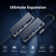 Orico докинг станция Type-C Docking Station Power Distribution 3.0 100W - HDMI, Type-C x 1, USB3.0 x 3, USB 2.0 x 1, LAN, SD, VGA, Audio - WB-11P-GY Orico докинг станция Type-C Docking Station Power Distribution 3.0 100W - HDMI, Type-C x 1, USB3.0 x 3, USB 2.0 x 1, LAN, SD, VGA, Audio - WB-11P-GY