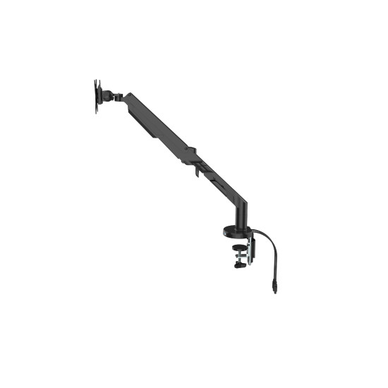 Makki Стойка за монитор Monitor Mount - GL731 Aluminuim Black - 1 Monitor, Gas Lifter, 2 x USB3.0 - MA-GL731-U3-BK Makki Стойка за монитор Monitor Mount - GL731 Aluminuim Black - 1 Monitor, Gas Lifter, 2 x USB3.0 - MA-GL731-U3-BK
