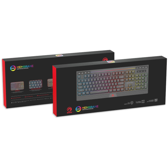 Marvo PRO геймърска клавиатура Gaming Keyboard 112 keys - KG880 Marvo PRO геймърска клавиатура Gaming Keyboard 112 keys - KG880