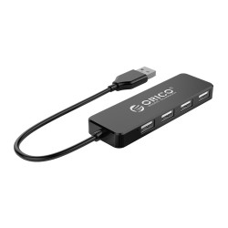 Orico хъб USB2.0 HUB 4 port Black - FL01-BK Orico хъб USB2.0 HUB 4 port Black - FL01-BK