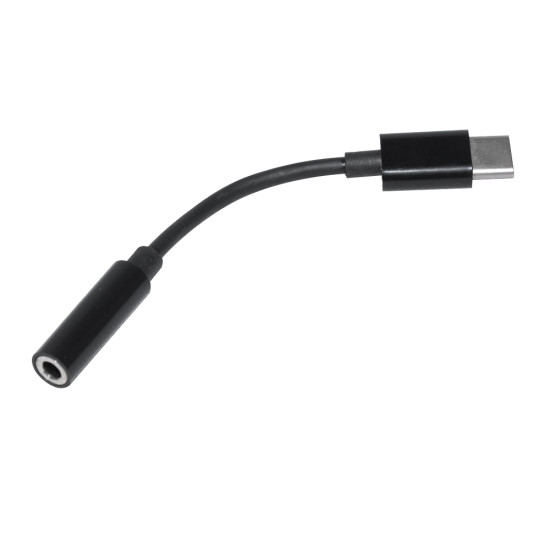 Makki преходник Adapter Type-C M to 3.5mm audio jack 4P F, Black - MAKKI-CBL-C-AUDIO-BK Makki преходник Adapter Type-C M to 3.5mm audio jack 4P F, Black - MAKKI-CBL-C-AUDIO-BK