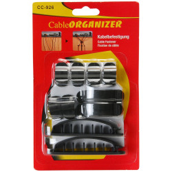 Makki комплект държачи за кабели Cable Organizer KIT - MAKKI-CLAMPS-S1 Makki комплект държачи за кабели Cable Organizer KIT - MAKKI-CLAMPS-S1