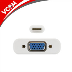 VCom Адаптер Adapter USB 3.1 Type-C M / VGA F - CU421 VCom Адаптер Adapter USB 3.1 Type-C M / VGA F - CU421