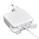 Makki зарядно за лаптоп заместител Laptop Adapter Apple - 14.85V 3.05A 45W T tip G2 MagSafe2 - MAKKI-NA-AP-33 Makki зарядно за лаптоп заместител Laptop Adapter Apple - 14.85V 3.05A 45W T tip G2 MagSafe2 - MAKKI-NA-AP-33