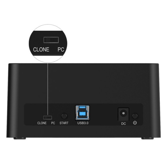 Orico докинг станция Storage - HDD/SSD Dock - 2 BAY Clone 2.5/3.5 USB3.0 - 6629US3-C Orico докинг станция Storage - HDD/SSD Dock - 2 BAY Clone 2.5/3.5 USB3.0 - 6629US3-C