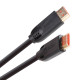 VCom Кабел HDMI v2.0 M / M 3m Ultra HD 4k2k/60p Gold - CG517-3m VCom Кабел HDMI v2.0 M / M 3m Ultra HD 4k2k/60p Gold - CG517-3m