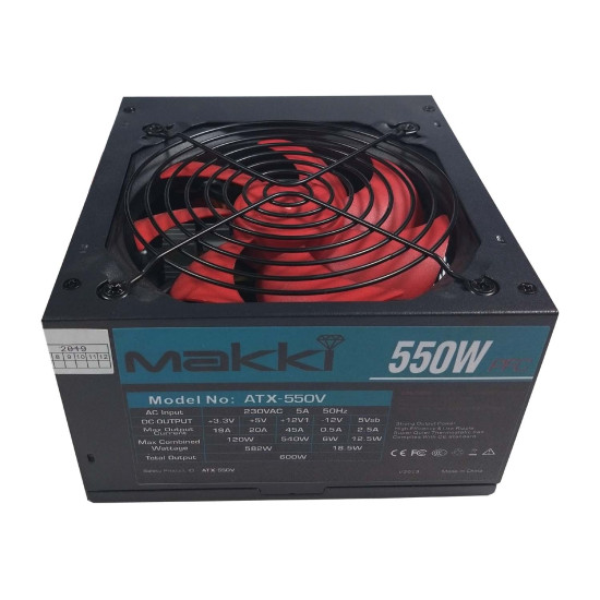Makki захранване PSU 550W PFC - MAKKI-ATX-550V Makki захранване PSU 550W PFC - MAKKI-ATX-550V