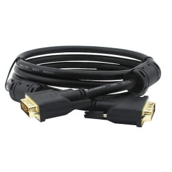 VCom Кабел DVI 24+1 Dual Link M / M +2 Ferrite - CG441GD-1.8m VCom Кабел DVI 24+1 Dual Link M / M +2 Ferrite - CG441GD-1.8m