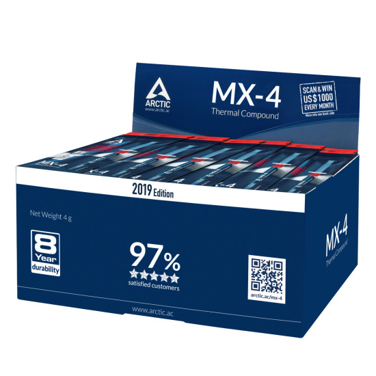 Arctic термо паста MX-4 Thermal Compound 2019 Edition 4gr Arctic термо паста MX-4 Thermal Compound 2019 Edition 4gr