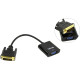 VCom активен преходник Adapter DVI-D 24+1 M -> VGA F Active - CG491-0.15m VCom активен преходник Adapter DVI-D 24+1 M -> VGA F Active - CG491-0.15m