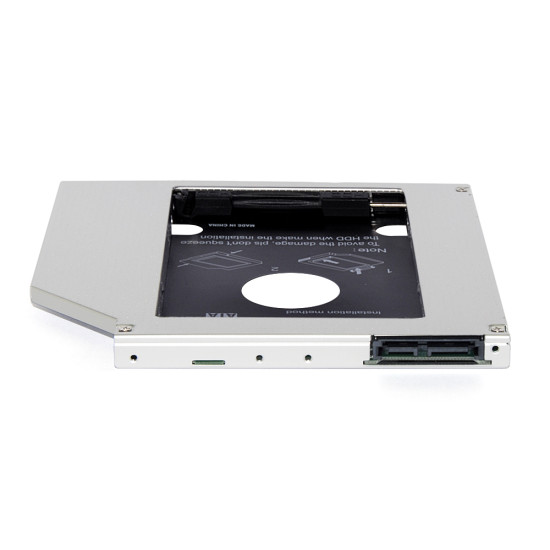 Makki тънко кади за лаптоп Laptop Caddy 9.5mm SATA3 with LED/switch MAKKI-CADDY-95-LS Makki тънко кади за лаптоп Laptop Caddy 9.5mm SATA3 with LED/switch MAKKI-CADDY-95-LS
