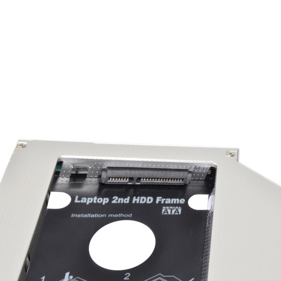 Makki тънко кади за лаптоп Laptop Caddy 9.5mm SATA3 with LED/switch MAKKI-CADDY-95-LS Makki тънко кади за лаптоп Laptop Caddy 9.5mm SATA3 with LED/switch MAKKI-CADDY-95-LS