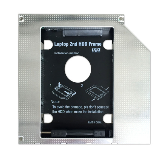 Makki кади за лаптоп Laptop Caddy 12.7mm SATA3 with LED/switch MAKKI-CADDY-127-LS Makki кади за лаптоп Laptop Caddy 12.7mm SATA3 with LED/switch MAKKI-CADDY-127-LS