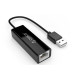 Orico адаптер USB to LAN 100Mbps black - UTJ-U2