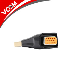 VCom адаптер Adapter DisplayPort DP M / VGA F Gold plated - CA333 VCom адаптер Adapter DisplayPort DP M / VGA F Gold plated - CA333