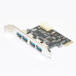 Makki PCI-E card 4 x USB3.0 port - MAKKI-PCIE-4XUSB30-V1 Makki PCI-E card 4 x USB3.0 port - MAKKI-PCIE-4XUSB30-V1