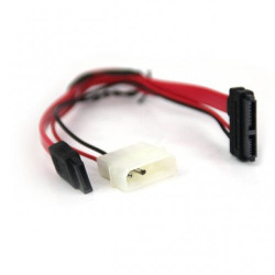 VCom Адаптер Adapter SATA + Molex to SATA Power/Data for Slim DVD - CE361-0.15m VCom Адаптер Adapter SATA + Molex to SATA Power/Data for Slim DVD - CE361-0.15m