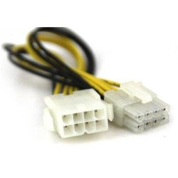 VCom Удължение Extension Cable 8pin EPS ATX - CE314-0.3m VCom Удължение Extension Cable 8pin EPS ATX - CE314-0.3m