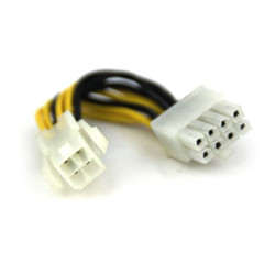 VCom Адаптер Adapter ATX P4 to 8pin EPS - CE312-0.15m VCom Адаптер Adapter ATX P4 to 8pin EPS - CE312-0.15m