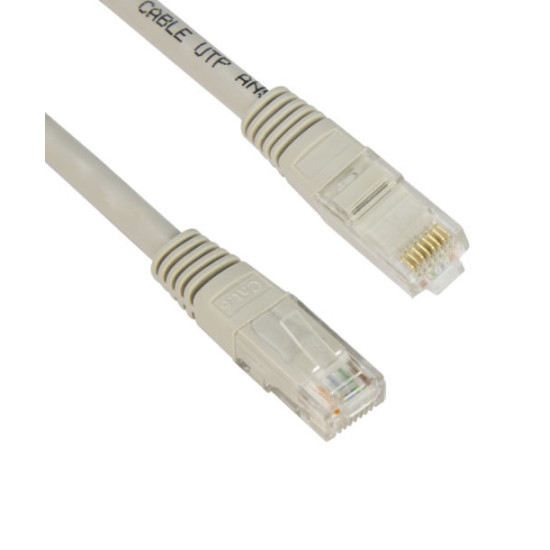 VCom Кабел LAN UTP Cat6 Patch Cable - NP611-1m