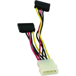 VCom Кабел SATA Power 2x - CE352-0.15m VCom Кабел SATA Power 2x - CE352-0.15m