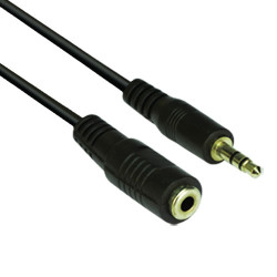 VCom Аудио Кабел 3.5mm Stereo M / F - CV202-3m VCom Аудио Кабел 3.5mm Stereo M / F - CV202-3m