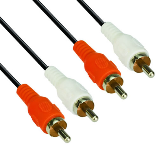 VCom Аудио Кабел RCA 2x M / RCA 2x M - CV022-1.5m VCom Аудио Кабел RCA 2x M / RCA 2x M - CV022-1.5m