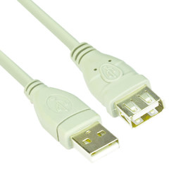 VCom Кабел USB 2.0 AM / AF - CU202-5m VCom Кабел USB 2.0 AM / AF - CU202-5m
