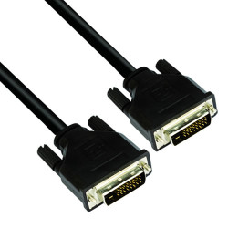 VCom Кабел DVI 24+1 Dual Link M / M - CG441-3m VCom Кабел DVI 24+1 Dual Link M / M - CG441-3m