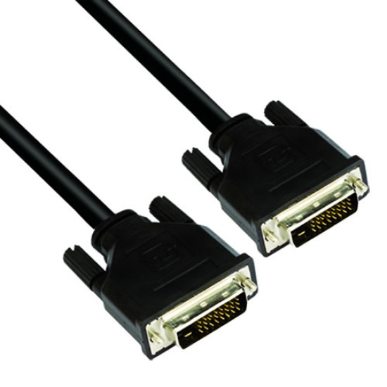 VCom Кабел DVI 24+1 Dual Link M / M - CG441-1.5m VCom Кабел DVI 24+1 Dual Link M / M - CG441-1.5m