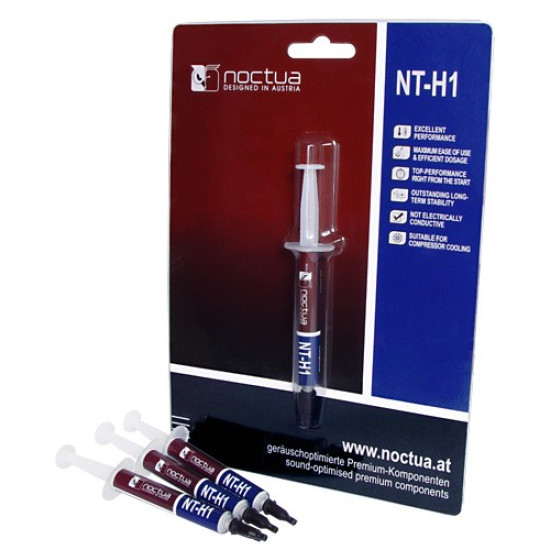 Noctua Термо паста NT-H1 Thermal Compound 3.5g Noctua Термо паста NT-H1 Thermal Compound 3.5g