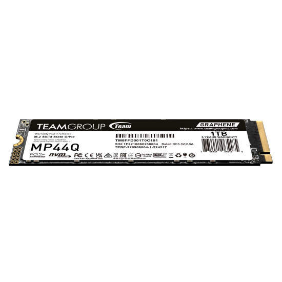 SSD Team Group MP44Q, M.2 2280 NVMe, 1TB, PCI-e 4.0 x4 SSD Team Group MP44Q, M.2 2280 NVMe, 1TB, PCI-e 4.0 x4