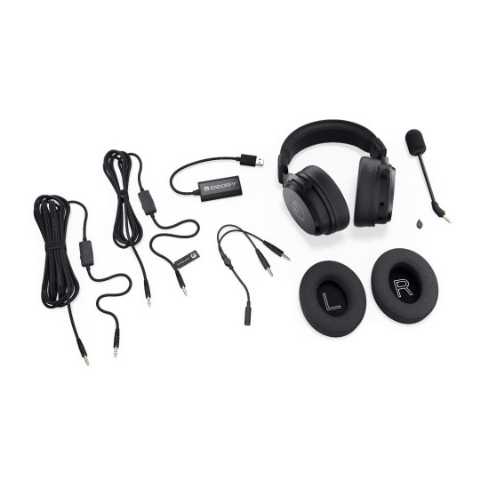 Геймърски слушалки ENDORFY Viro Plus 7.1 USB - Black Геймърски слушалки ENDORFY Viro Plus 7.1 USB - Black
