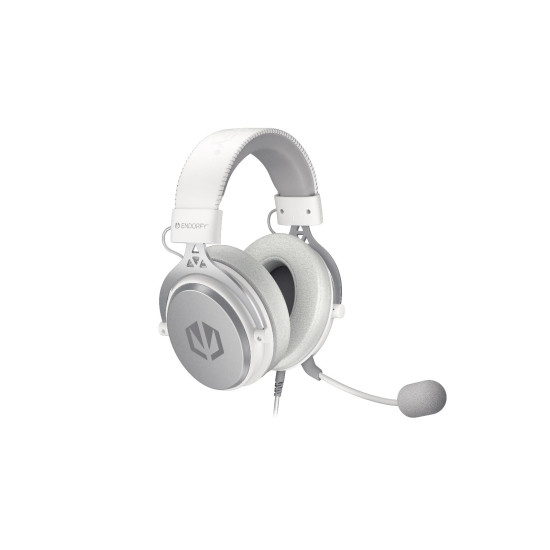 Геймърски слушалки ENDORFY Viro Plus 7.1 USB - Onyx White Геймърски слушалки ENDORFY Viro Plus 7.1 USB - Onyx White