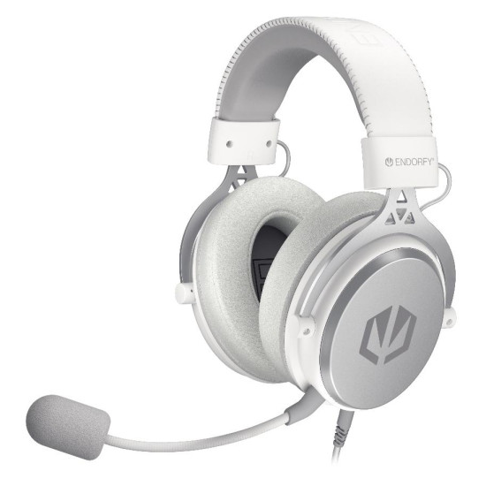 Геймърски слушалки ENDORFY Viro Plus 7.1 USB - Onyx White Геймърски слушалки ENDORFY Viro Plus 7.1 USB - Onyx White