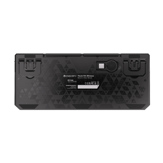 Геймърскa безжична механична клавиатура ENDORFY Thock 75% - Kailh Red Switch