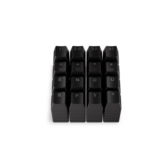 Keycaps ENDORFY - 124 pcs PBT - Black Keycaps ENDORFY - 124 pcs PBT - Black