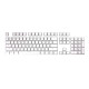 Keycaps ENDORFY - 124 pcs PBT - Onyx White Keycaps ENDORFY - 124 pcs PBT - Onyx White