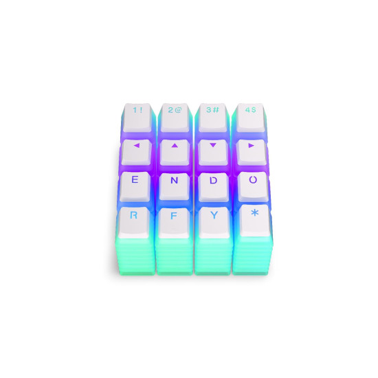 Keycaps ENDORFY - 124 pcs PBT - Onyx White Keycaps ENDORFY - 124 pcs PBT - Onyx White