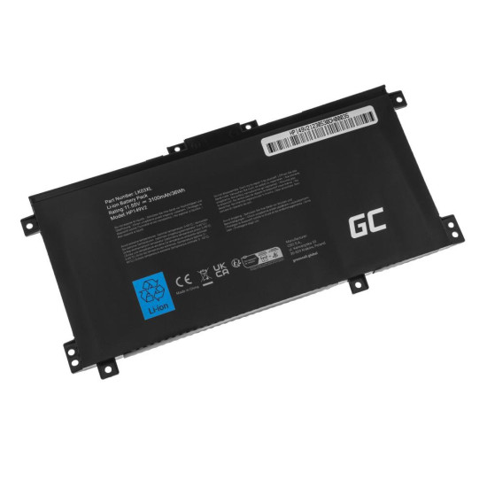 Батерия за лаптоп GREEN CELL, HP Envy x360 15-BP 15-BP000 15-BP100 15-CN 17-AE 17-BW  LK03XL  11,55V 3100mAh