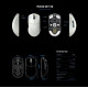 Lamzu професионална геймърска мишка MAYA X 8K - Wireless Gaming Mouse - Light Pink Lamzu професионална геймърска мишка MAYA X 8K - Wireless Gaming Mouse - Light Pink