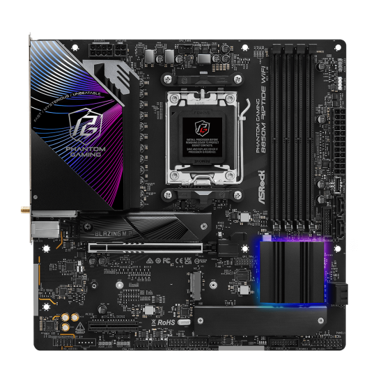 Motherboard ASRock B850M RIPTIDE WIFI7 socket AM5
