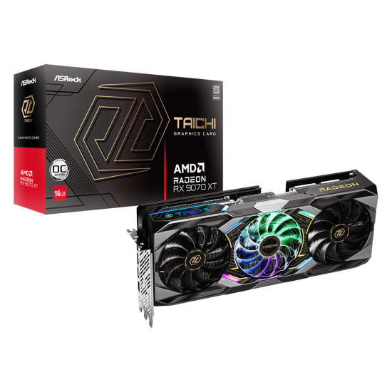 Видео карта ASRock RADEON RX 9070 XT TAICHI OC 16GB GDDR6