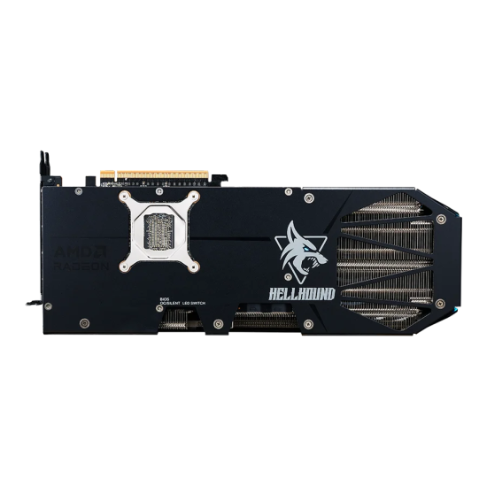 Graphic card PowerColor Radeon RX 9070 XT Hellhound 16GB GDDR6 Graphic card PowerColor Radeon RX 9070 XT Hellhound 16GB GDDR6