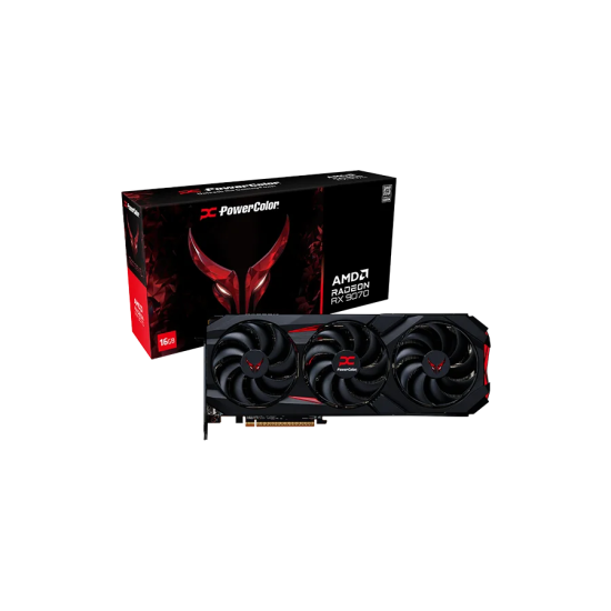 Graphic card PowerColor Radeon RX 9070 Red Devil 16GB GDDR6 Graphic card PowerColor Radeon RX 9070 Red Devil 16GB GDDR6