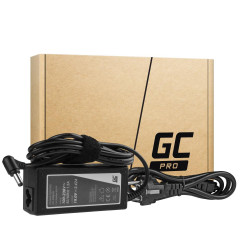 Захранване за лаптоп GREEN CELL, PRO Charger / AC Adapter 19V 3.42A 65W for Asus R510C R510L R556L X550C X550L Toshiba Satellite C650 L750 5.5mm-2.5mm