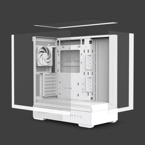 Zalman кутия Case ATX - P40 Prism White