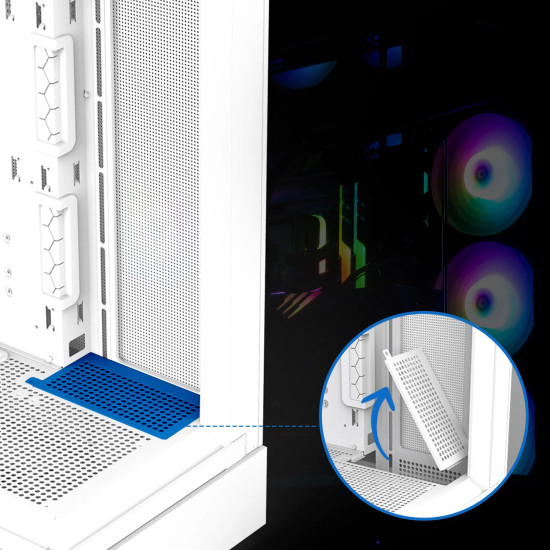 Zalman кутия Case ATX - P40 Prism White