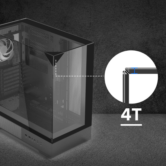 Zalman кутия Case ATX - P40 Prism Black Zalman кутия Case ATX - P40 Prism Black